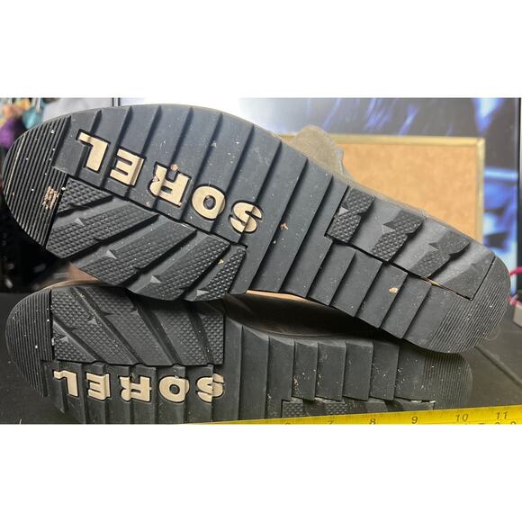 Sorel Women's Size 9.5 Harlow Chelsea Boots Ankle Wedge - Picture 5 of 6